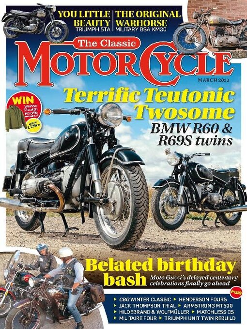 Title details for The Classic MotorCycle by Kelsey Publishing Ltd - Available